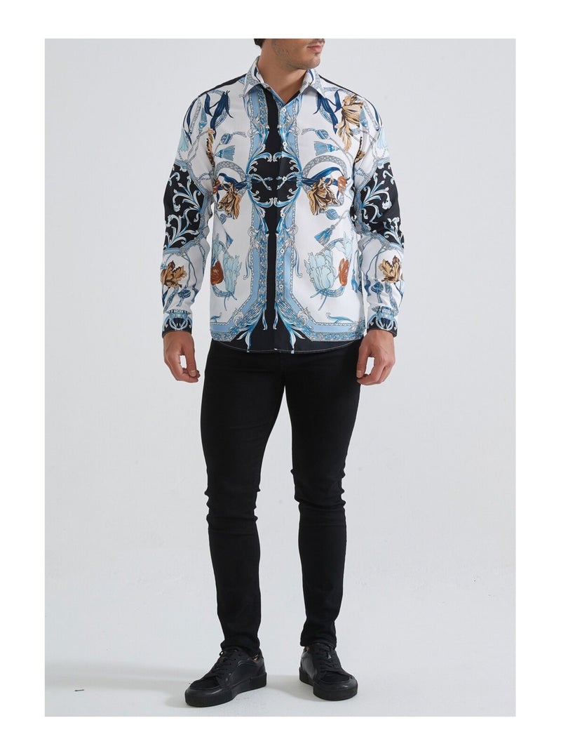 Chemise Kebello Blanc - Kiabi