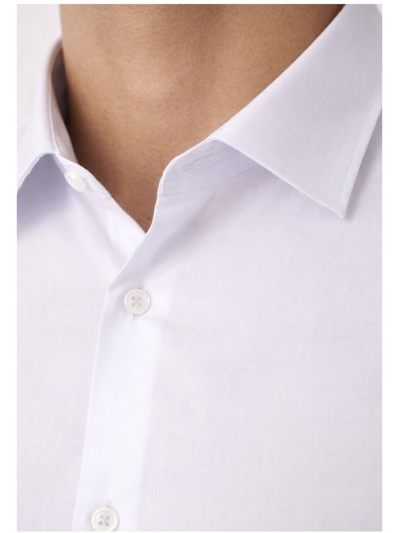 Chemise Kebello Blanc - Kiabi