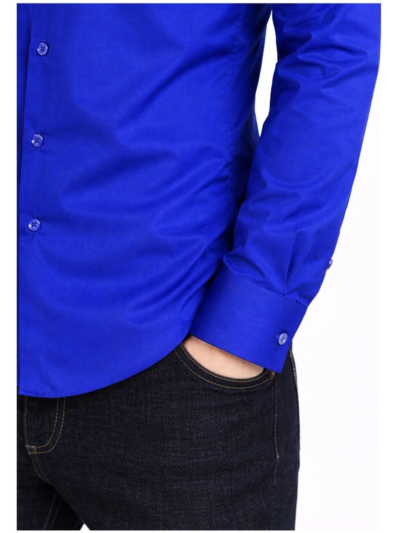 Chemise Kebello Bleu - Kiabi