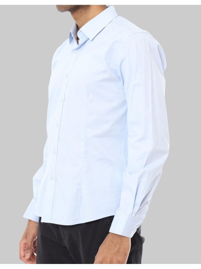 Chemise Kebello Bleu - Kiabi