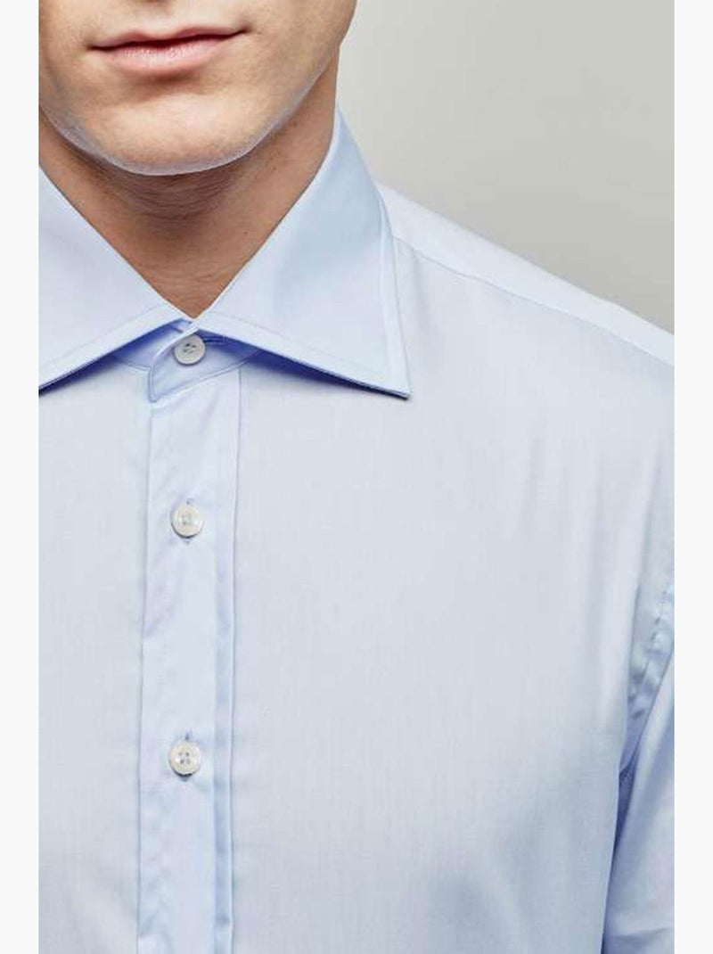 Chemise Kebello Bleu ciel - Kiabi