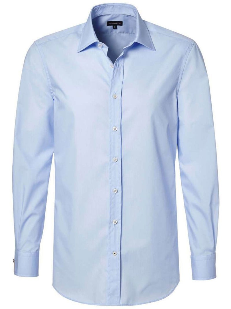Chemise Kebello Bleu ciel - Kiabi