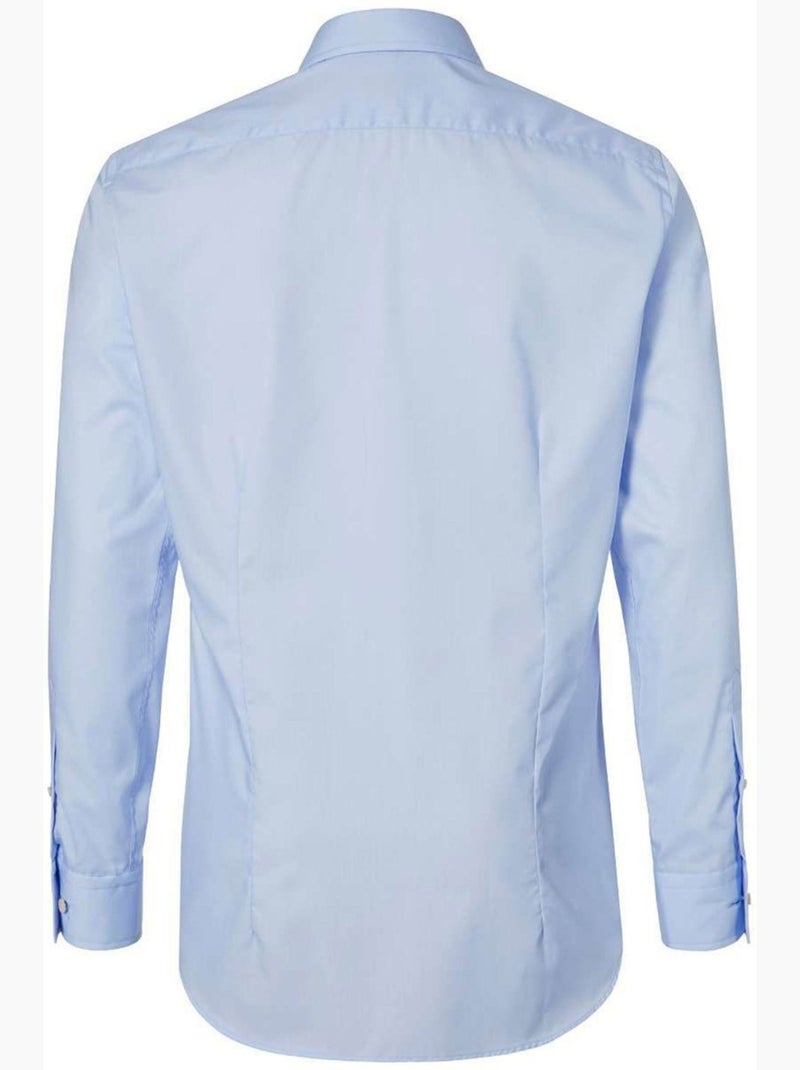 Chemise Kebello Bleu ciel - Kiabi