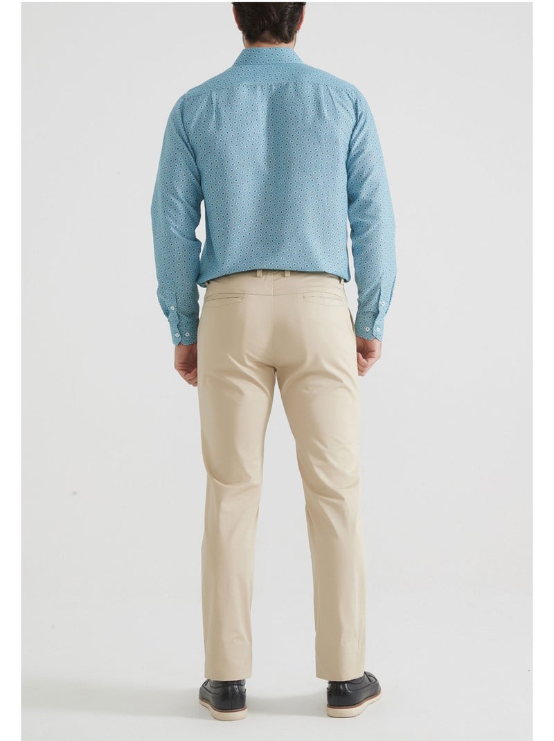 Chemise Kebello Bleu ciel - Kiabi