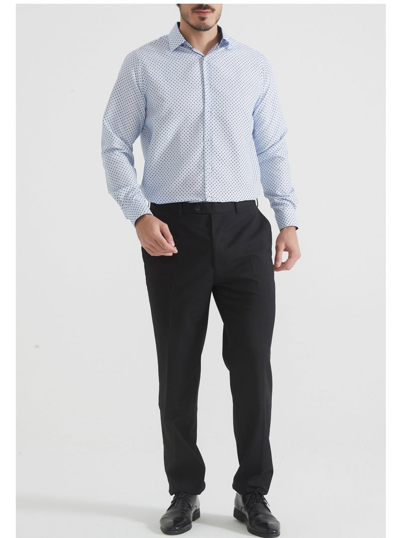 Chemise Kebello Bleu ciel - Kiabi