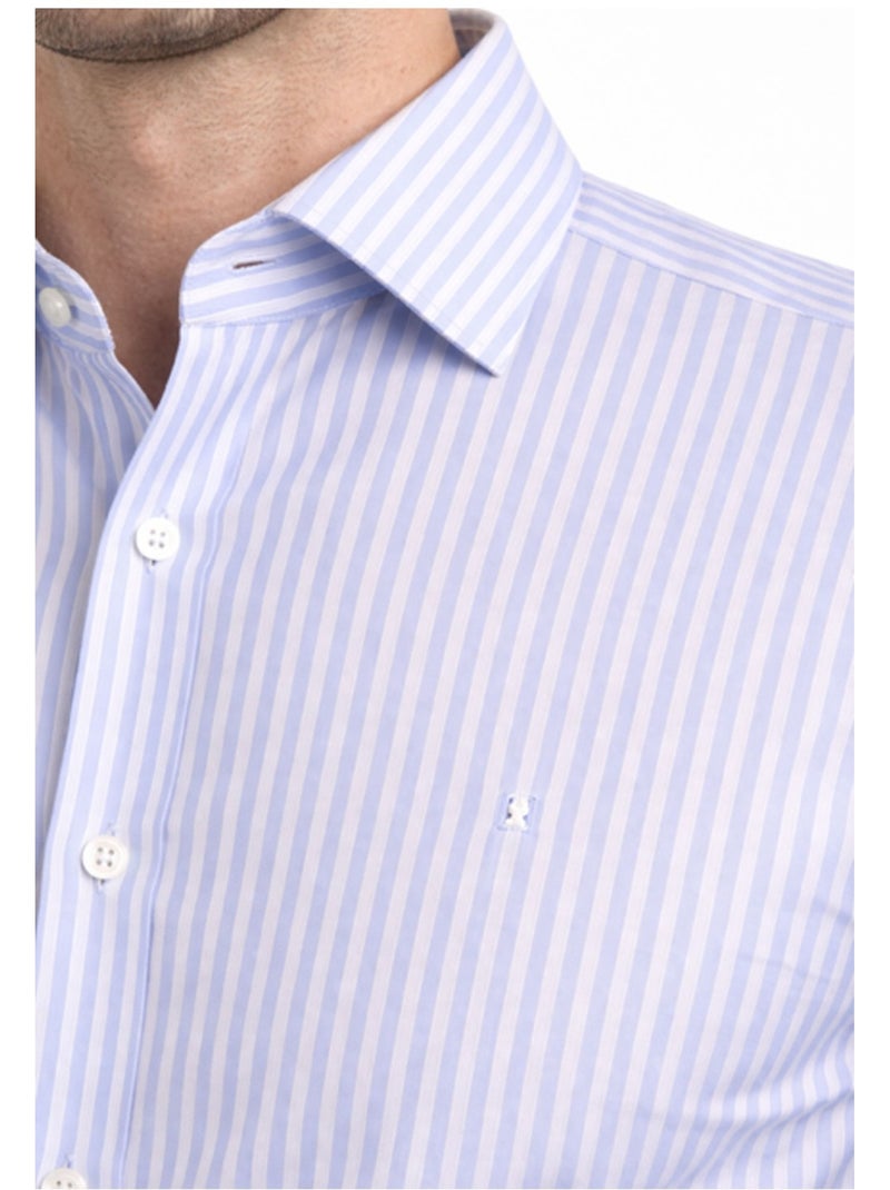 Chemise Kebello Bleu ciel - Kiabi