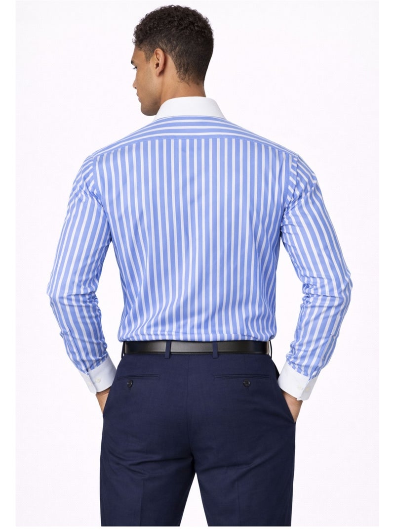 Chemise Kebello Bleu ciel - Kiabi