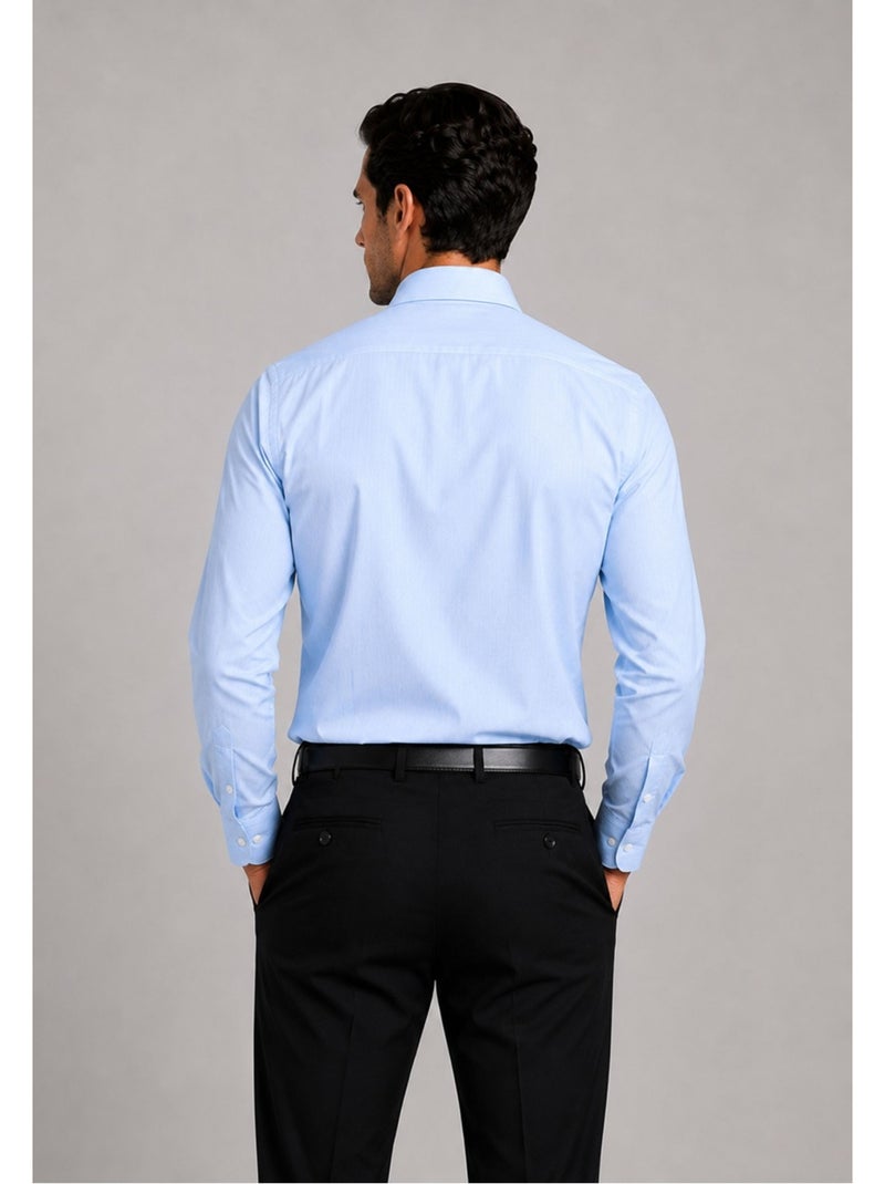 Chemise Kebello Bleu ciel - Kiabi