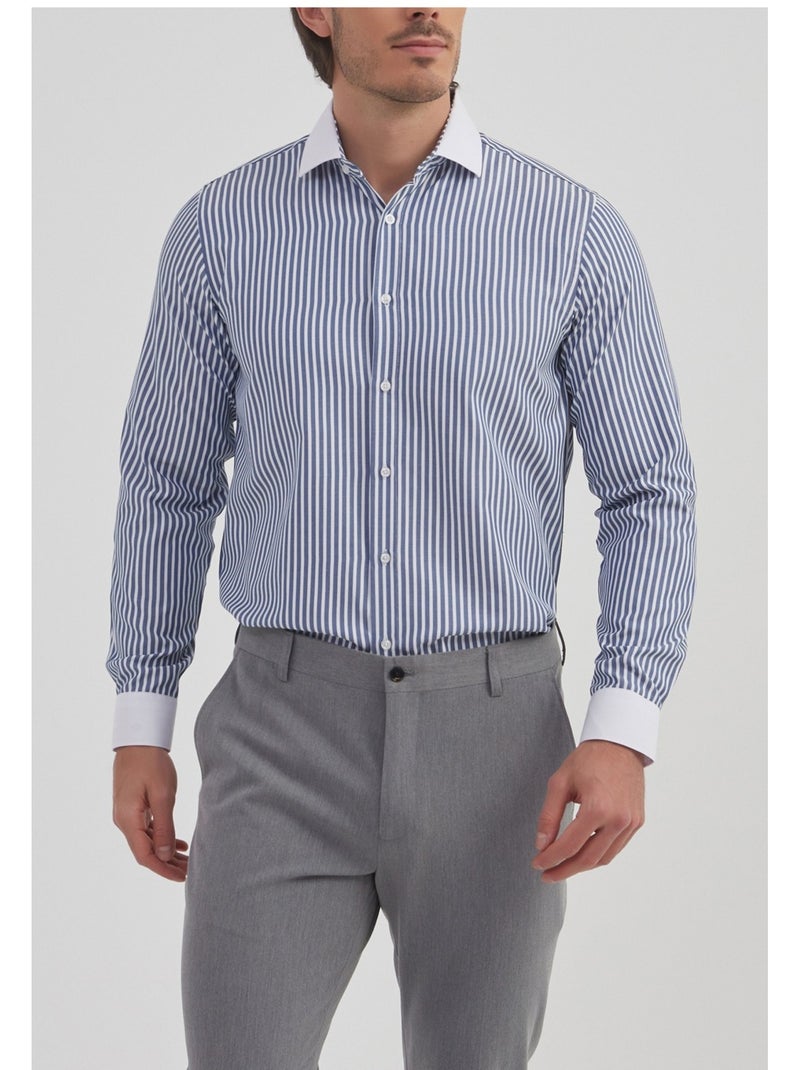 Chemise Kebello Bleu - Kiabi