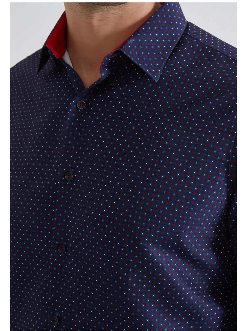 Chemise Kebello Bleu marine - Kiabi