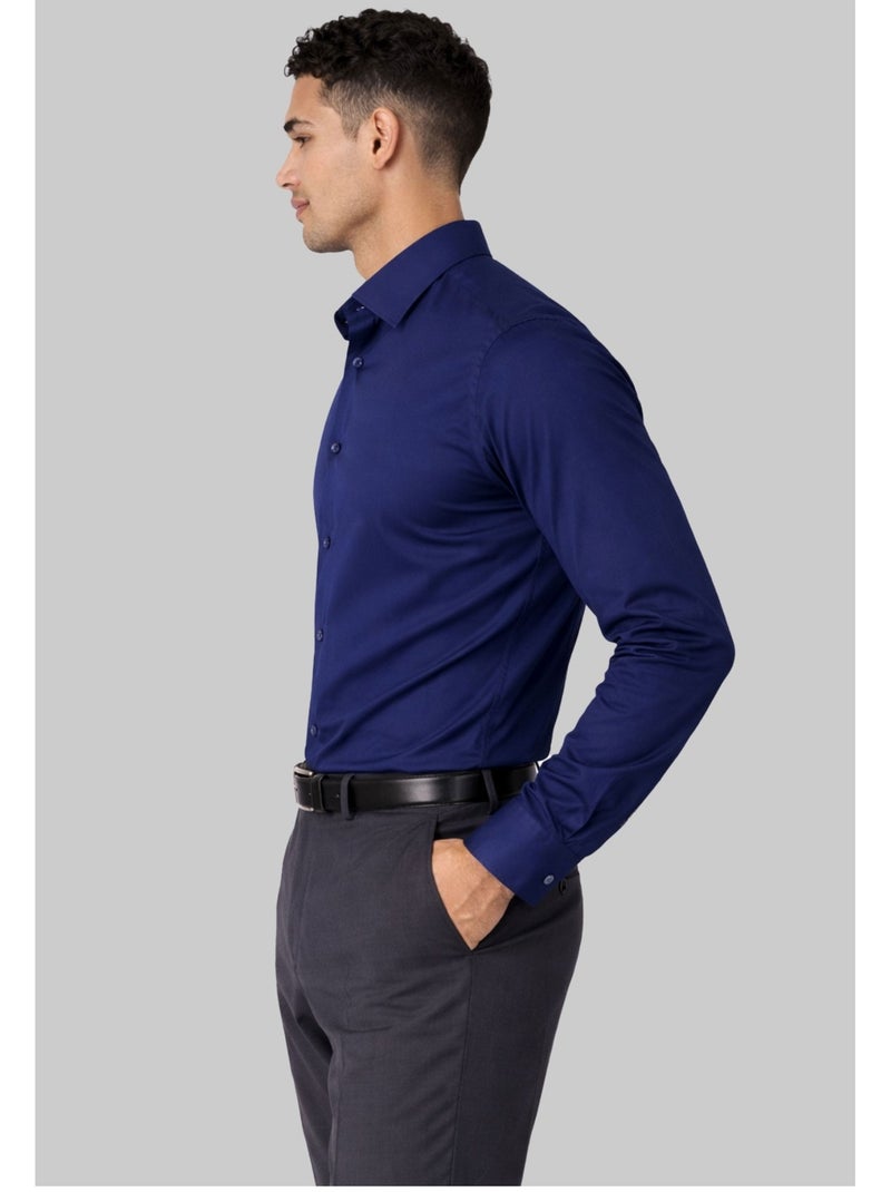 Chemise Kebello Bleu marine - Kiabi