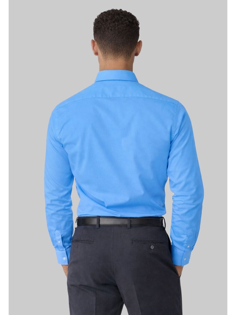 Chemise Kebello Bleu turquoise - Kiabi