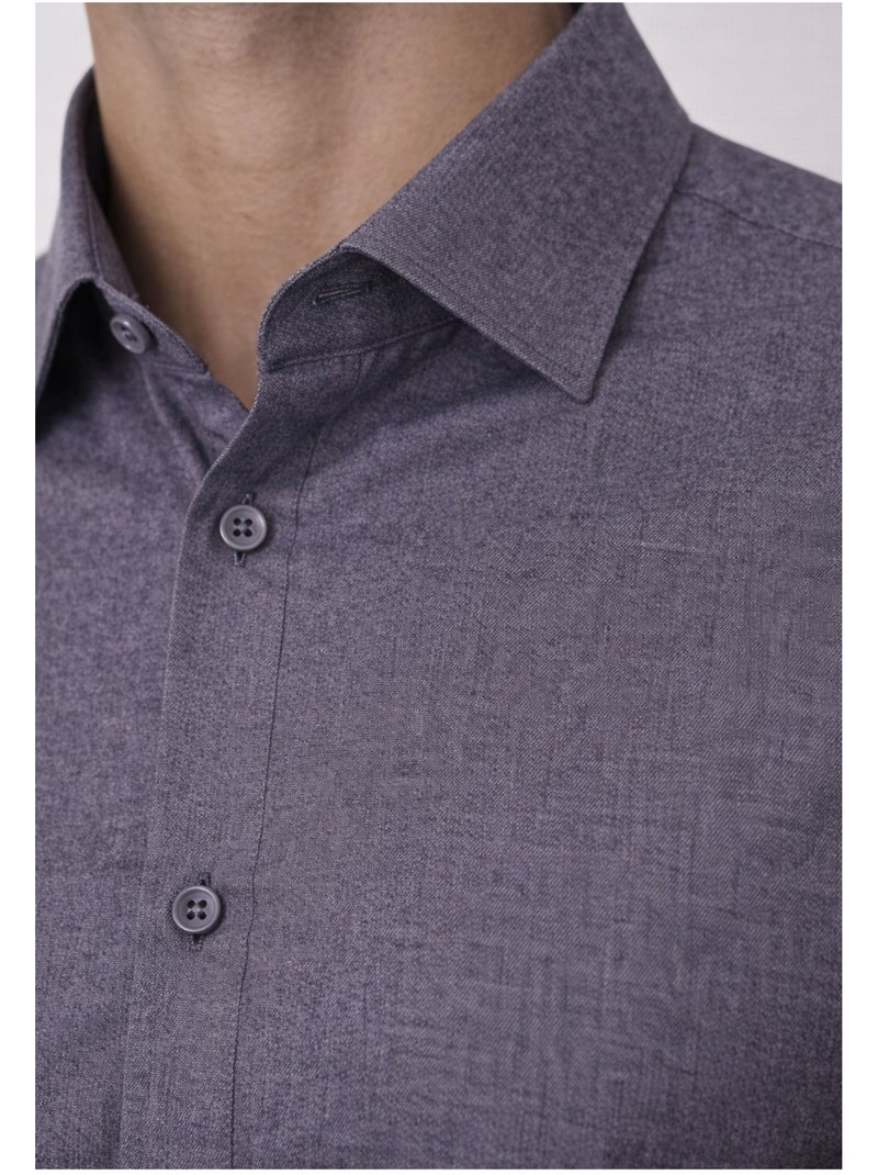 Chemise Kebello gris anthracite - Kiabi