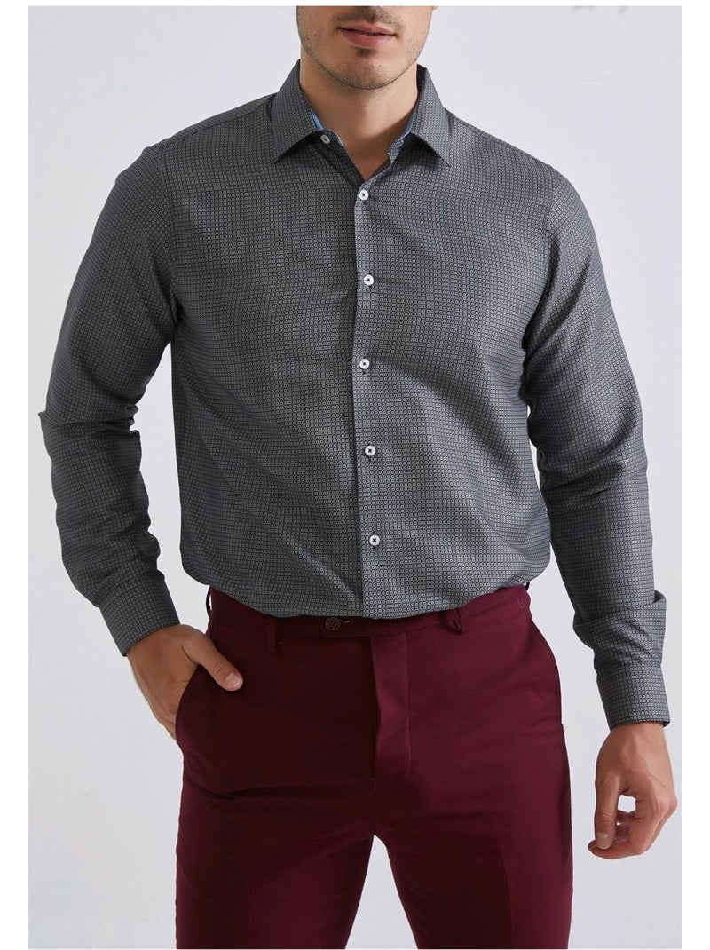 Chemise Kebello Gris - Kiabi