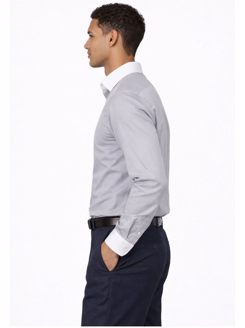 Chemise Kebello Gris - Kiabi