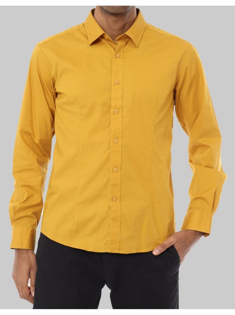 Chemise Kebello Jaune - Kiabi