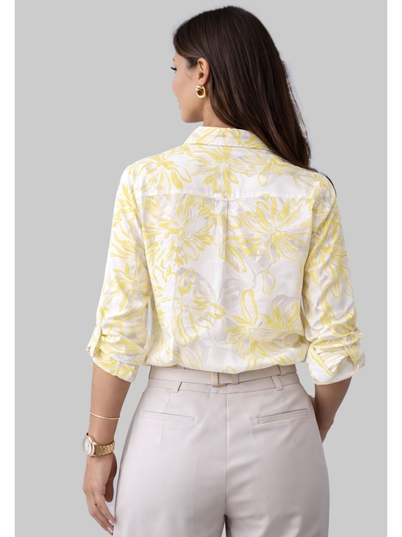 Chemise Kebello Jaune - Kiabi