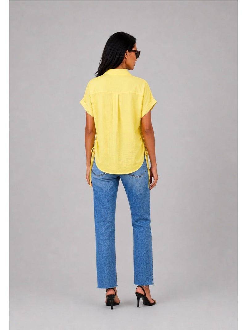 Chemise Kebello Jaune - Kiabi