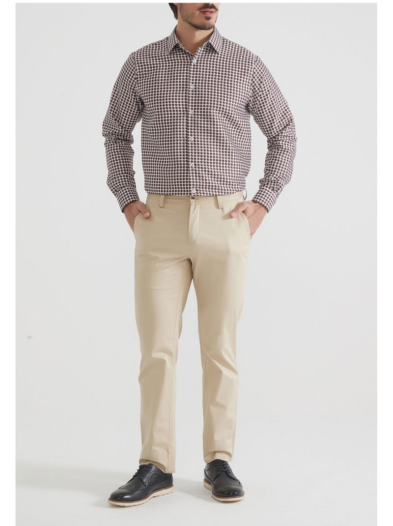 Chemise Kebello Marron - Kiabi