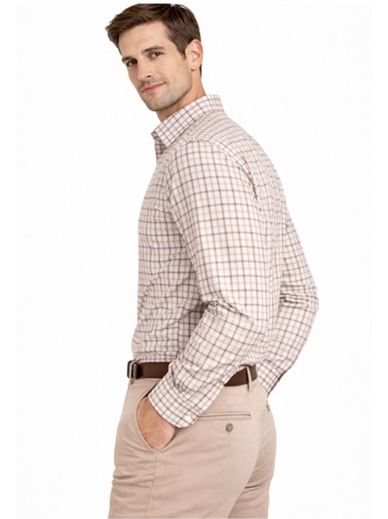Chemise Kebello Marron - Kiabi