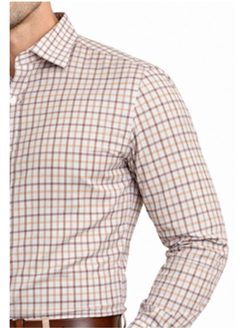Chemise Kebello Marron - Kiabi