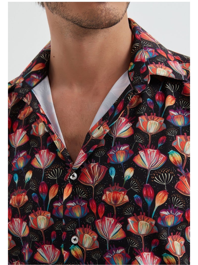 Chemise Kebello Noir Multicolore - Kiabi