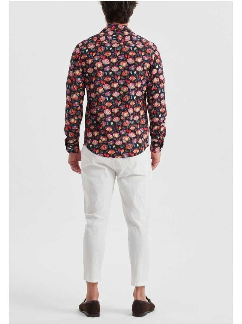 Chemise Kebello Noir Multicolore - Kiabi