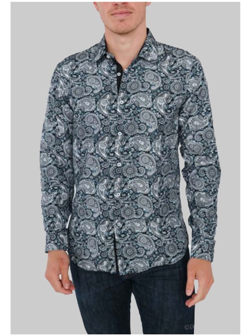 Chemise Kebello Noir Noir - Kiabi