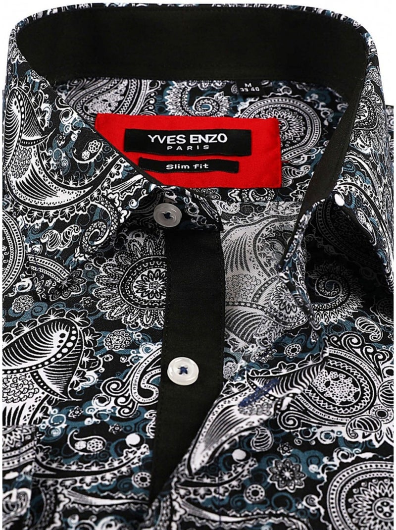 Chemise Kebello Noir Noir - Kiabi