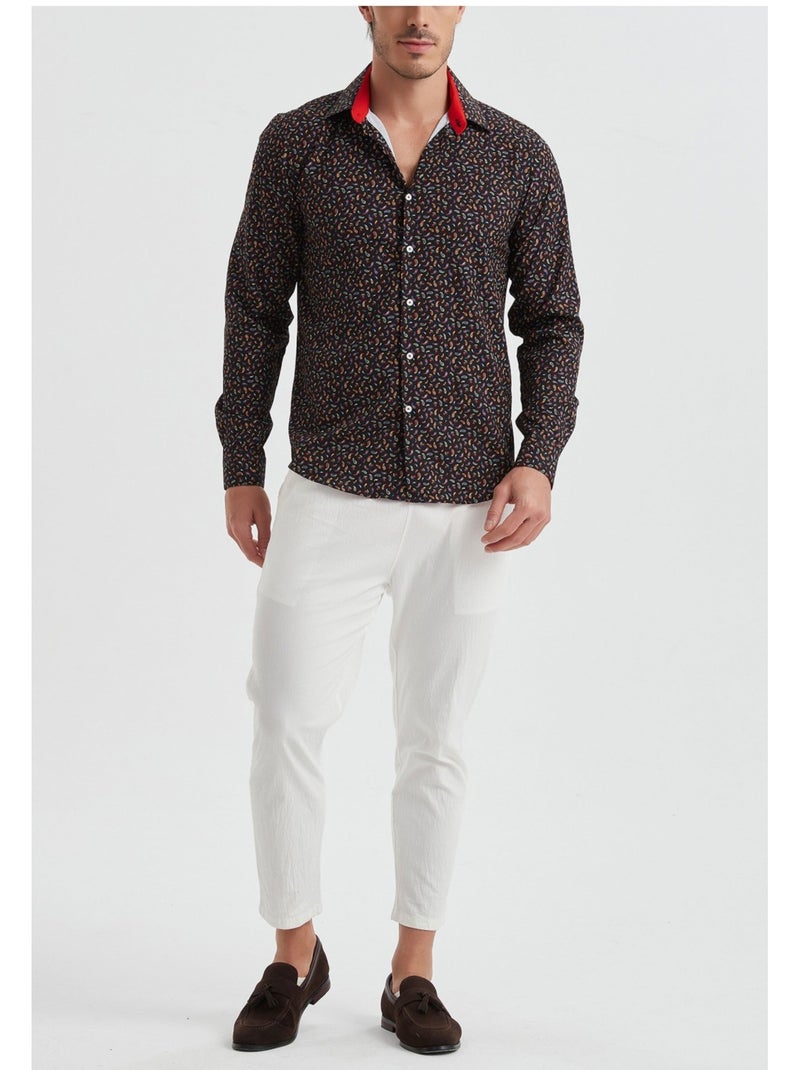 Chemise Kebello Noir Noir - Kiabi