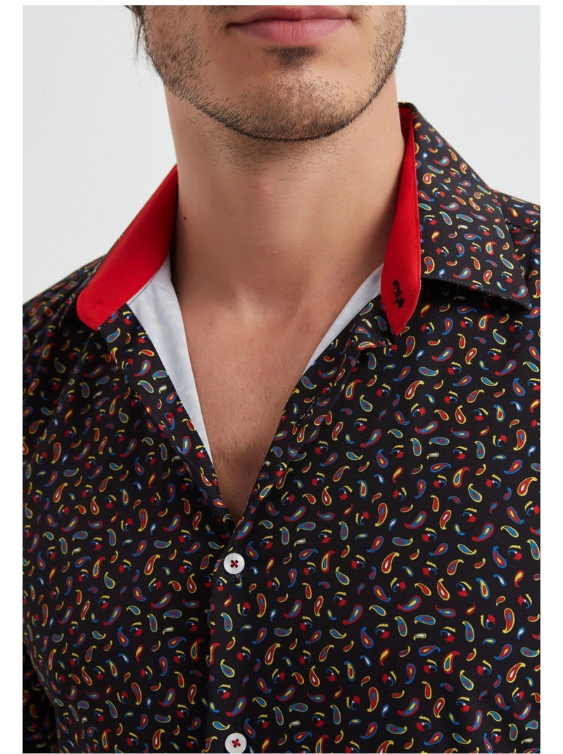 Chemise Kebello Noir Noir - Kiabi
