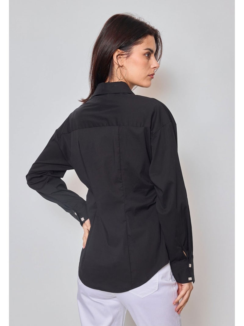 Chemise Kebello Noir Noir - Kiabi