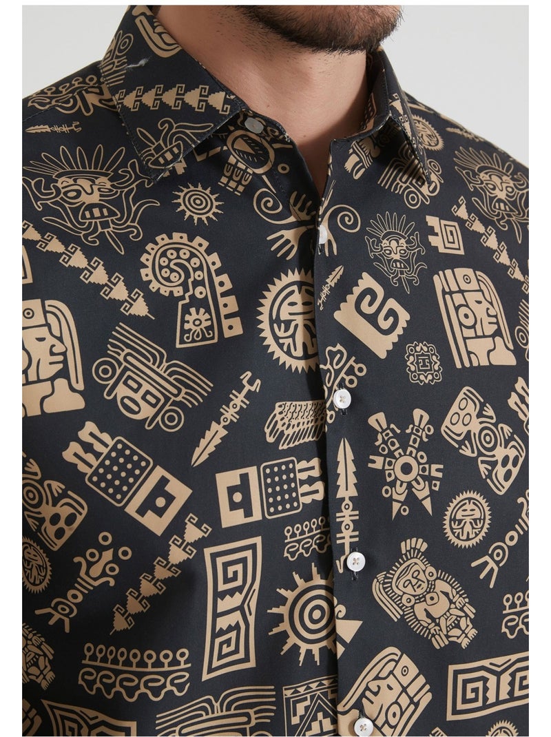 Chemise Kebello Noir Noir - Kiabi