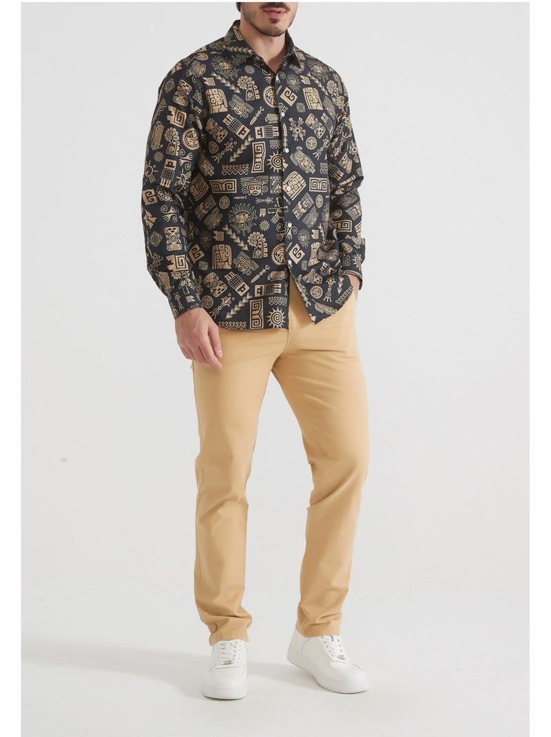 Chemise Kebello Noir Noir - Kiabi