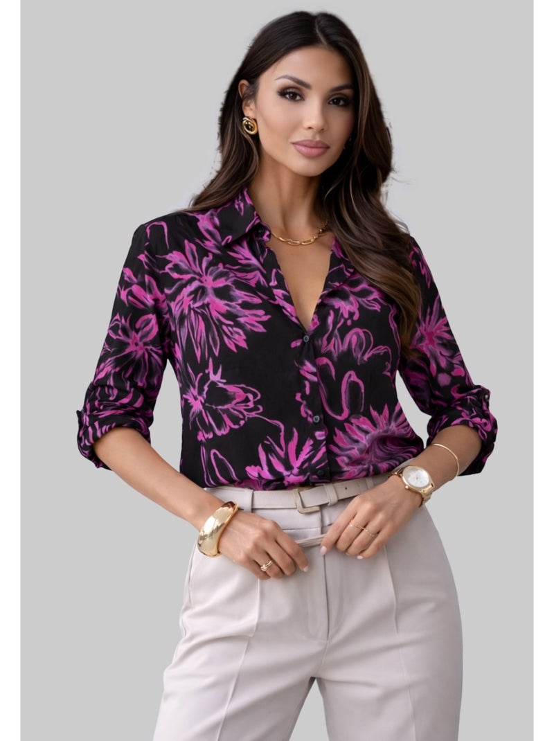 Chemise Kebello Noir Noir - Kiabi