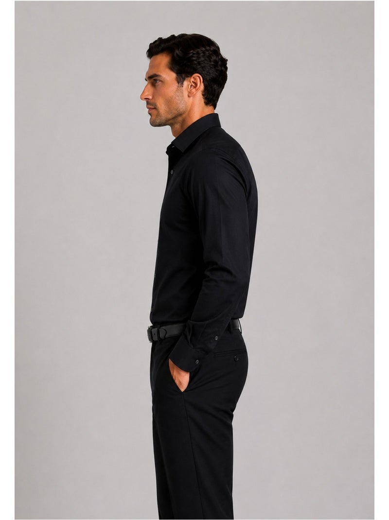 Chemise Kebello Noir Noir - Kiabi