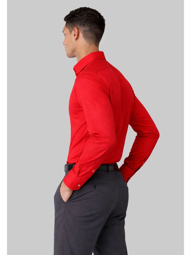 Chemise Kebello Rouge - Kiabi