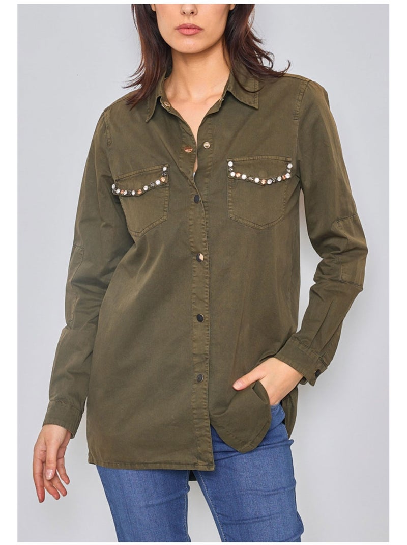Chemise Kebello Vert - Kiabi