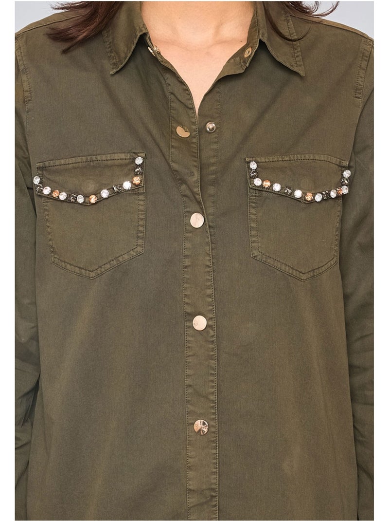 Chemise Kebello Vert - Kiabi
