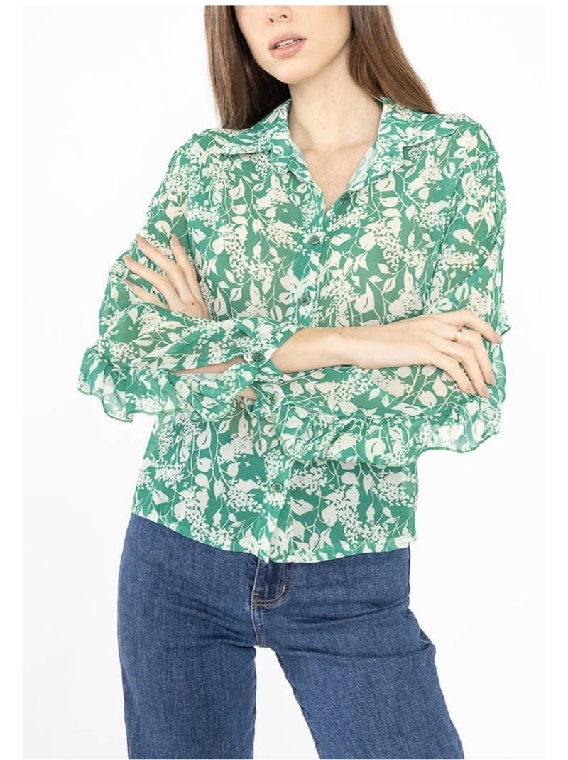Chemise Kebello Vert - Kiabi