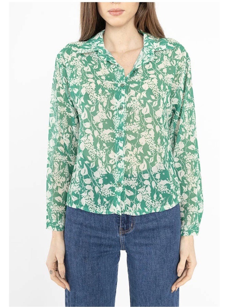 Chemise Kebello Vert - Kiabi