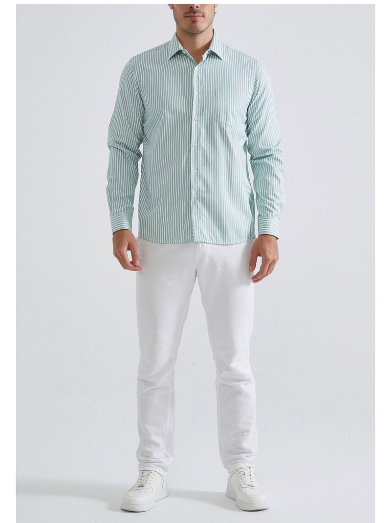 Chemise Kebello Vert - Kiabi