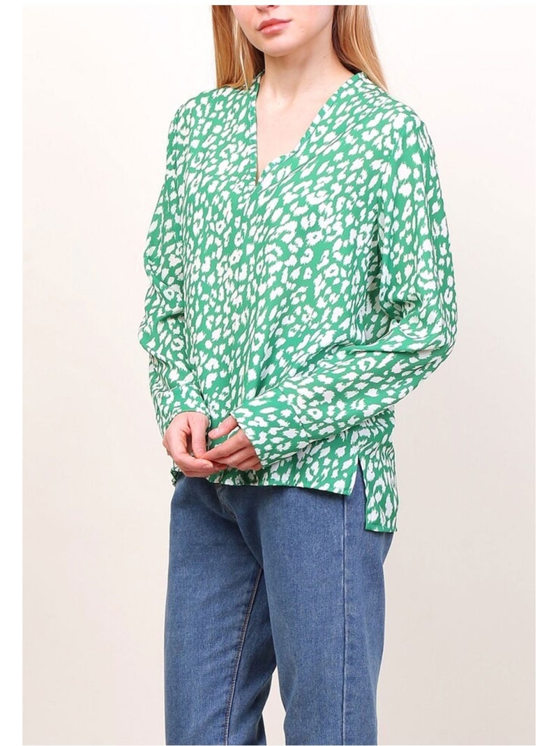 Chemise Kebello Vert - Kiabi