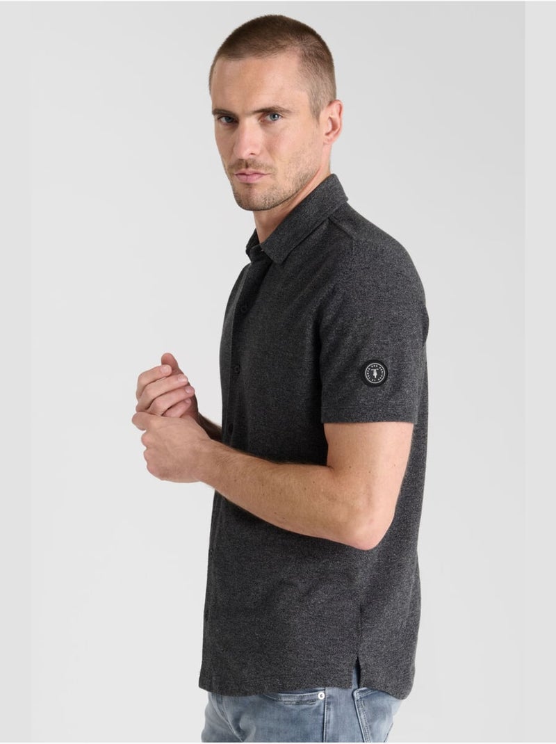 Chemise keris 'le temps des cerises' Noir - Kiabi