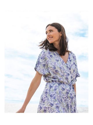 Chemise Kimono Femme imprimé floral
