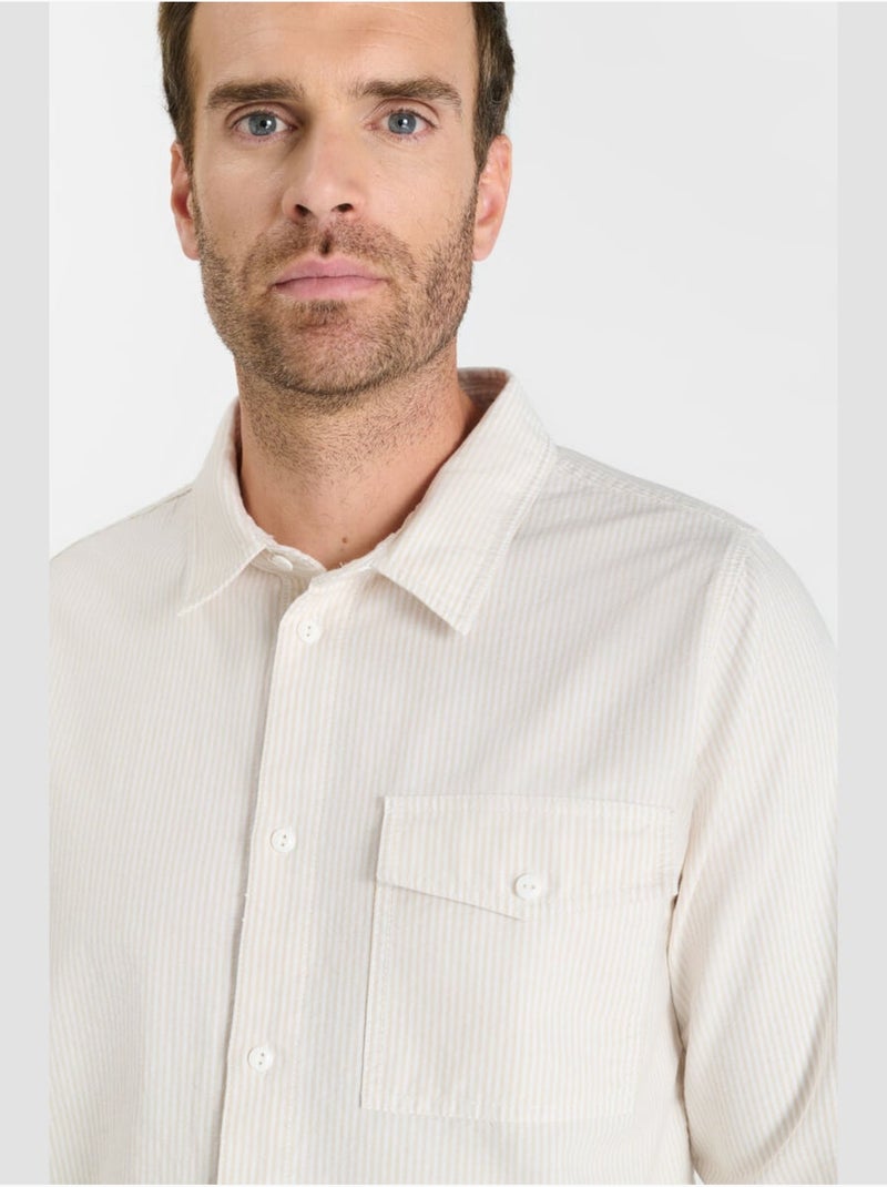 Chemise KORN 'Le Temps Des Cerises' Blanc - Kiabi