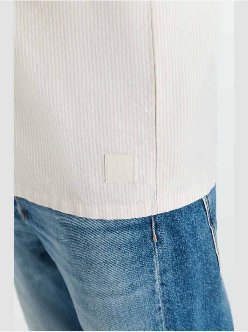 Chemise KORN 'Le Temps Des Cerises' Blanc - Kiabi