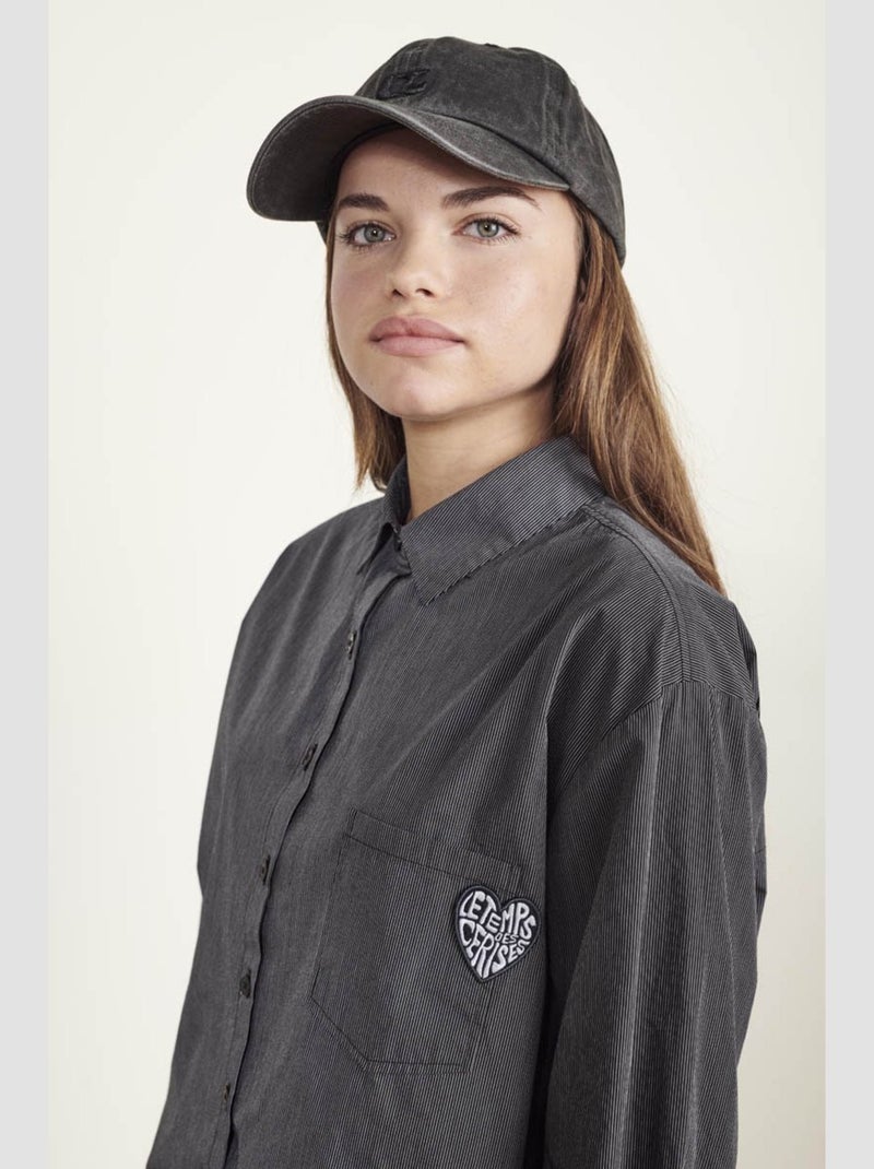 Chemise LADOGI 'Le Temps Des Cerises' Noir - Kiabi