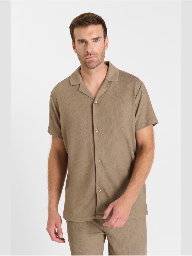 Chemise LARIS 'Le Temps Des Cerises' Marron - Kiabi