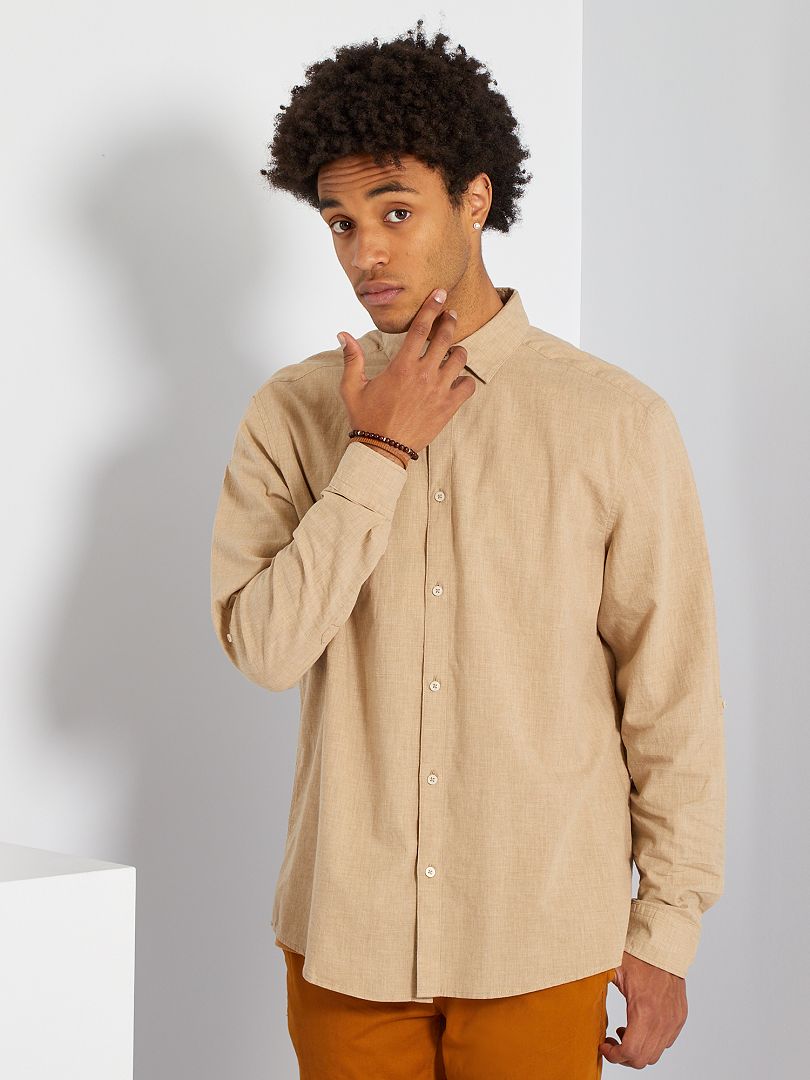 Veste Légère IKKS En Coton Beige – Taille 38/40 – Excellent état